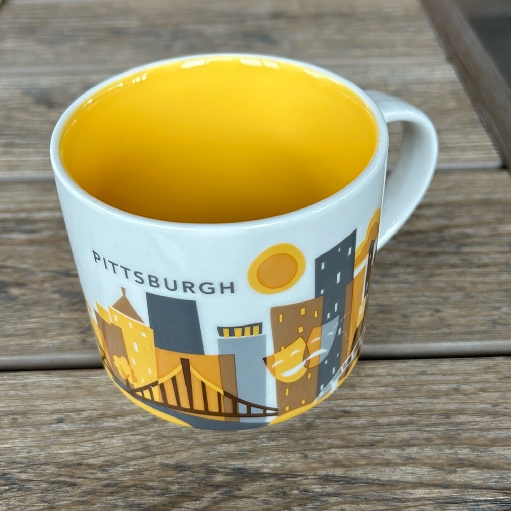Starbucks You Are Here Pittsburgh Coffee Mug